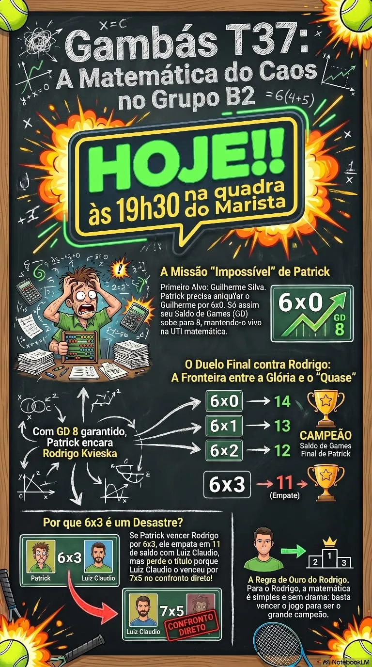 Gambás T37: A matemática do caos no Grupo B2