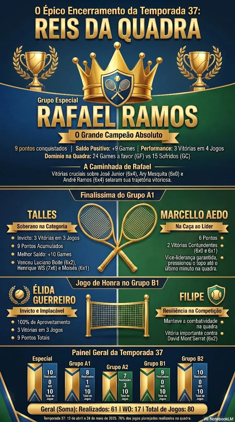 O épico encerramento da temporada T37: Reis da Quadra