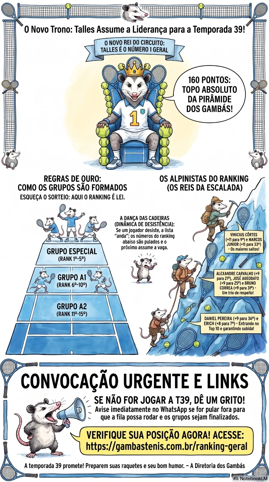 O novo trono: Talles assume a liderança da temporada 39